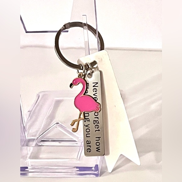 Pink Flamingo Keychain - Picture 6 of 12